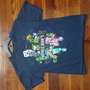 Minecraft shirt Large 14/16